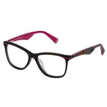 Police Women's Eyeglass Frame VPL760V5209HP Ø 52 mm Multicolor Trapezium Style