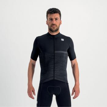 Maillot Sportful Giara Manga Corta Negro Gris - M