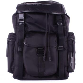 Premiata Black Bucket Bag Backpack AW24