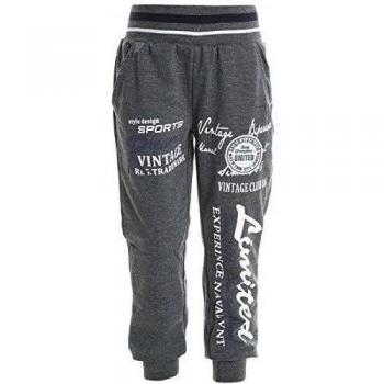 BEZLIT - Pantalón deportivo - relaxed - Básico - para niño antracita 8 años