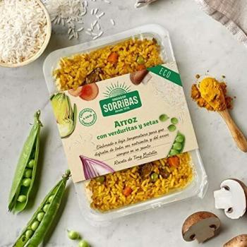 Obrador Sorribas Arroz Elaborado con Verduras y Setas, 200g