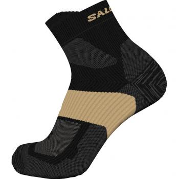 Calcetines de senderismo Salomon X Ultra Access Crew 2-pack Ebony, características: diseño técnico para senderismo, material transpirable y de secado rápido, soporte en el arco del pie, refuerzo en la puntera y el tal