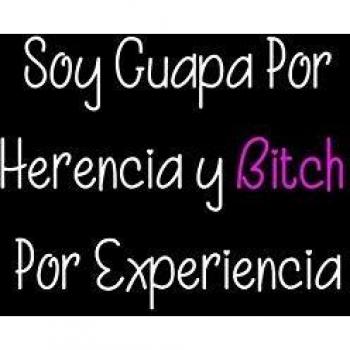 Soy Guapa Por Herencia y Bitch por Experiencia: Funny Spanish Quotes Notebook. Sarcastic Humor Gag Gift. Libretas de Apuntes Para Mujeres