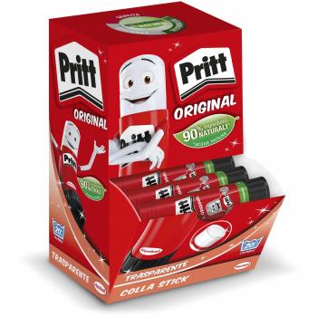 Pritt Barra Adhesiva, pegamento infantil seguro para niños para hacer manualidades, cola universal de adhesión fuerte para estuche escolar y oficina, 15x22 g Pritt Stick
