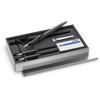 Pluma Lamy Joy Al caja con 3 plumines negra