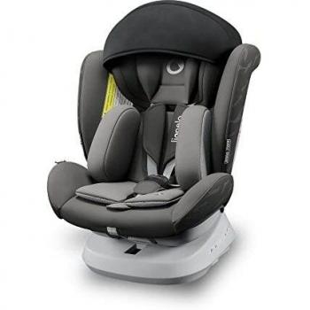 Silla de coche evolutiva giratoria Lionelo Bastiaan One 0-36 kg Isofix Grey Graphite
