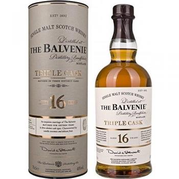 The Balvenie 16 Years Old Triple Cask 40% Vol. 0,7l in Giftbox