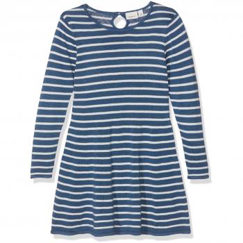 NAME IT Nitgetimma Ls Knit Dress F Mini, Vestido para Bebés, Multicolor