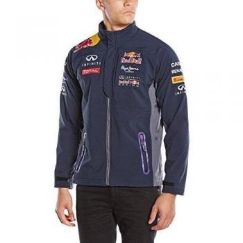 Red Bull Official Team Line RBR-367 Chaqueta Softshell para Hombre, Azul Navy, Talla 42