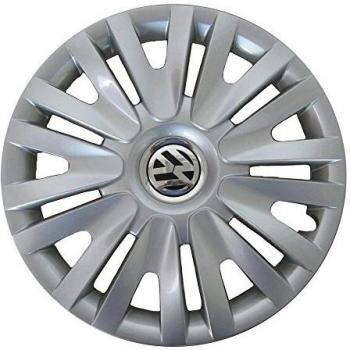 Volkswagen 5 K0071455 Tapacubos 15 Pulgadas en Brillant Plata, número 4