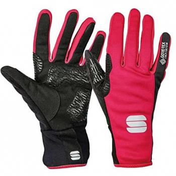 Guantes Largos Sportful Ws Essential 2 GORE-TEX INFINIUM™ Rojo, Negro, Rosa, Mujer - XL