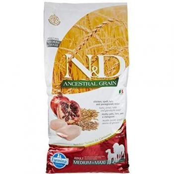 FARMINA N&d Dog Chicken&Pom Ad M/M12 kg