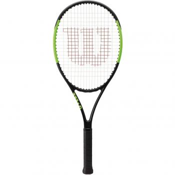 Wilson Blade TNS TKT Raqueta de Tenis, Unisex Niños, Negro / Verde