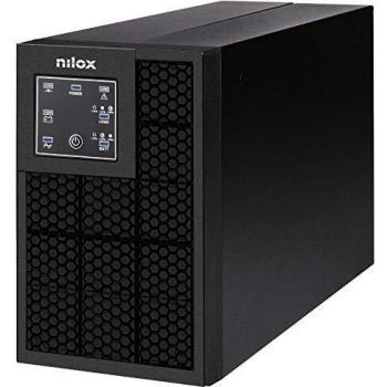 Nilox PRO Premium Online SAI Doble Conversión 1000VA 700W con 4 Salidas AC y LED Interactivo