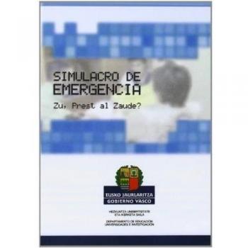 (dvd) Simulacro De Emergencia - Zu, Prest Al Zaude? (Hezkuntza Saila)