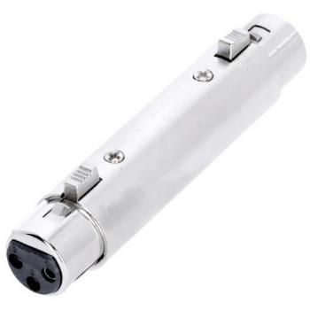 Adaptador XLR hembra 3pin a XLR hembra 3pin de Adam Hall