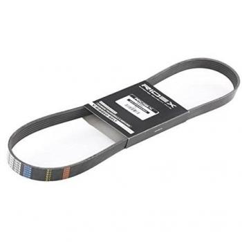 Correa Poli-V RIDEX 305P0057 para VW, AUDI y BMW - 1078mm, Cinghia de Servicios, Correa Trapecial Estriada