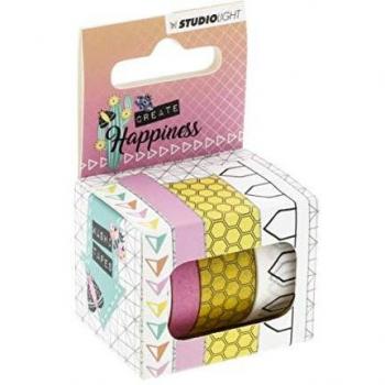 Studio Light Washi - Cinta adhesiva de papel de arroz