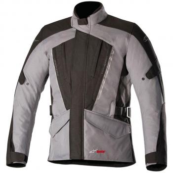 Alpinestars Volcano Drystar - Chaqueta de motorista 3XL, color negro y gris oscuro
