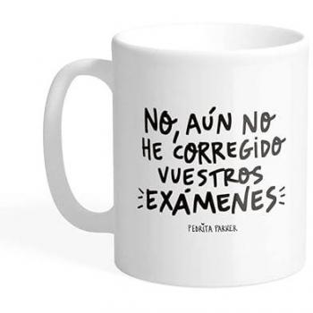Taza Cerámica Pedrita Parker Profe Exámenes 33cl