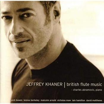 Jeffrey Khaner : Musique britannique pour flûte