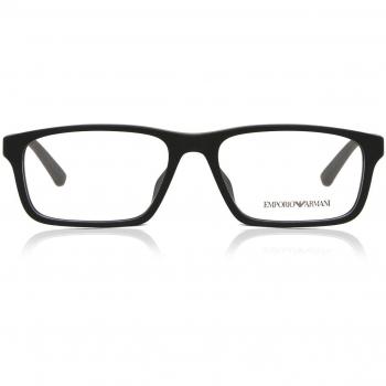 Emporio Armani EA3213F Gafas Recetadas para Hombre Negras Ajuste Asiático 5001