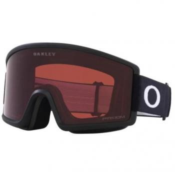 Oakley Target Line M Unisex Matte Black Ski Goggles with Prizm Dark Grey Lens