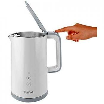 Tetera eléctrica Tefal Sense KO693110 con pantalla digital, 1,5 L de capacidad y función de mantenimiento en caliente