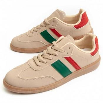 Sneaker Casual para Mujer Montevita Sportes 93519 Beige Talla: 36