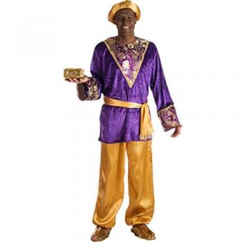 Disfraz de Paje del Rey Baltasar para Hombre - Traje Tradicional con Capa y Accesorios