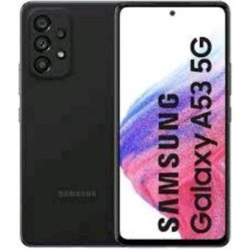 Samsung Galaxy A53 5G Enterprise Edition 6GB RAM 128GB Storage Awesome Black Dual SIM Super AMOLED Display 6.5 inch Android Smartphone with 64MP Quad Camera