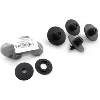 kh Teile Fijación + Soporte para Alfombrillas de Coche, 12 Piezas