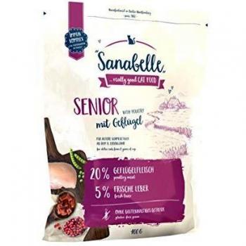 Sanabelle Senior Comida para Gatos con Sabor a Aves y Vitaminas 400g