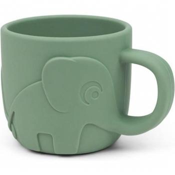Taza Done by Deer Peekaboo Elphee de silicona verde