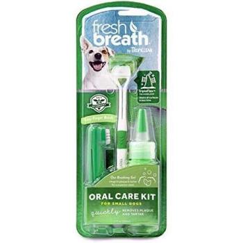 Tropiclean fresh breath oral care kit small dogs 01282
