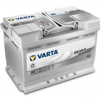 Varta Silver Dynamic AGM E39 12V 70Ah 760A (EN) Batería de Coche – Código: A7 (570901076)