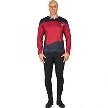 Camiseta disfraz My Other Me Picard S Star Trek para hombre, 100% algodón, diseño oficial, ajuste cómodo, disponible en varias tallas