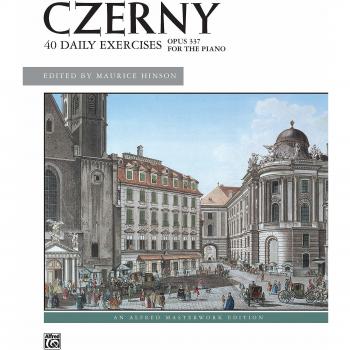 Ejercicios Diarios para Piano Op. 337 de Czerny (40 ejercicios)