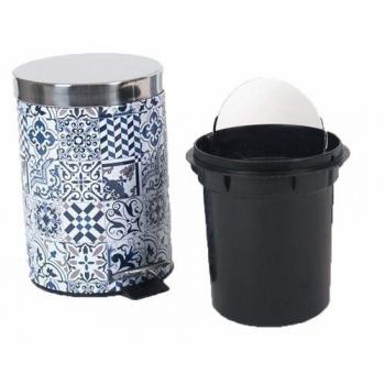 Papelera Cubo Basura Pedal Guadiana 3 Litros - Compacta y Resistente