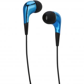 Mysound 497432 Auriculares In-Ear con Micrófono, Color Azul y Negro