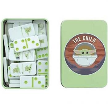 Paladone The Child Baby Yoda Dominoes - Set of 28 The Mandalorian Dominoes - Officially Licensed Disney Star Wars, Multicolor, PP7661MAN