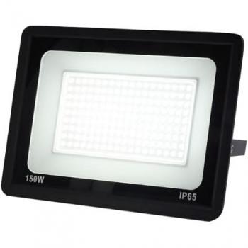 Proyector LED Exterior 150W IP65 Luz Fría 6000K 15750lm Ángulo 120° Soporte Ajustable Aluminio para Garajes y Espacios Industriales