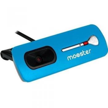 Mooster PCS71902MWC51BL - Webcam, microfono integrado, color azul