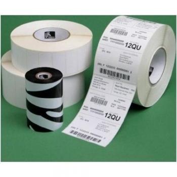 Zebra Z-Ultimate 3000T Silver Premium Gloss Polyester Labels, 51 x 25mm, Permanent Adhesive, 2580 Labels/Roll