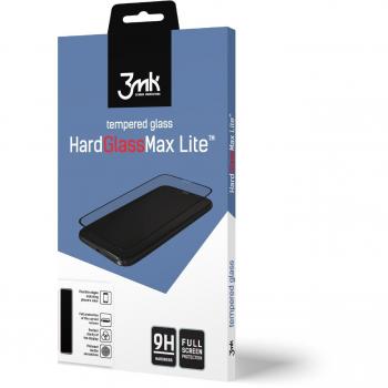 Protección de Vidrio Templado 3MK HardGlass Max Lite para Samsung Galaxy A40 con Marco Negro