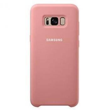 Samsung Silicone, Funda para smartphone Samsung Galaxy S8 Plus, Rosa