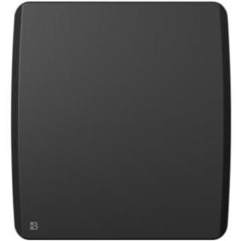 Radiador Eléctrico Fijo de Inercia Seca Cerámica 500W Bestherm Aria Horizontal Negro
