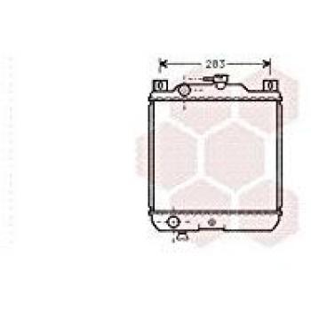 Radiador de refrigeración del motor VAN WEZEL 52002009