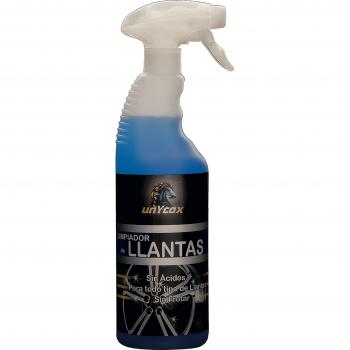 Limpia Llantas Unycox 750 ML. Resultado profesional