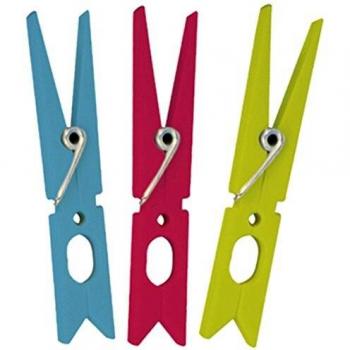 PINZAS DE PLASTICO PARA ROPA X 10 UDS